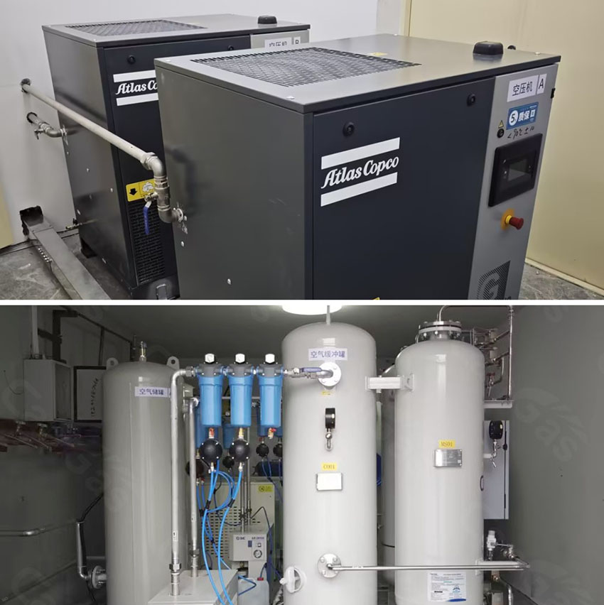 Hospital oxygen supply application